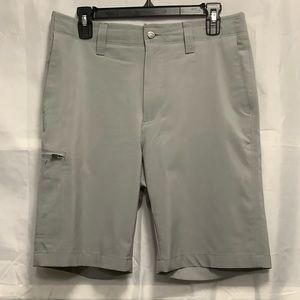 Callaway Mens Lightweight Stretch Cargo Golf Short Size 32 Griffin Gray EUC